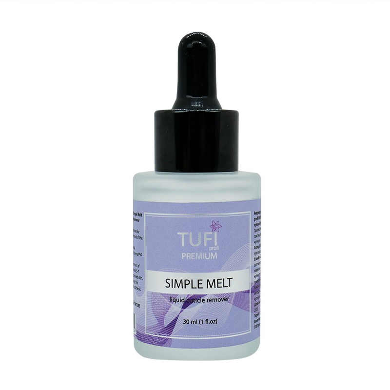 Ремувер для кутикули Tufi Profi Premium Simple Melt Liquid Cuticle Remover, 30 мл